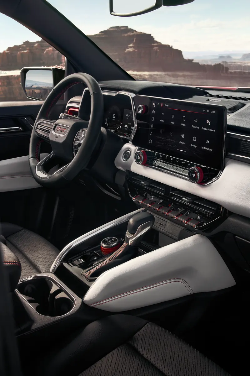 2026 GMC Canyon infotainment system at Toth Buick GMC in AKRON OH